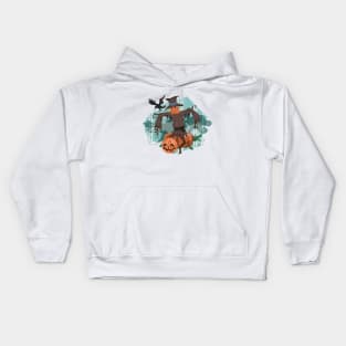 Scary Scarecrow Kids Hoodie